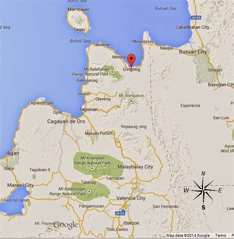 Distance Gingoog.